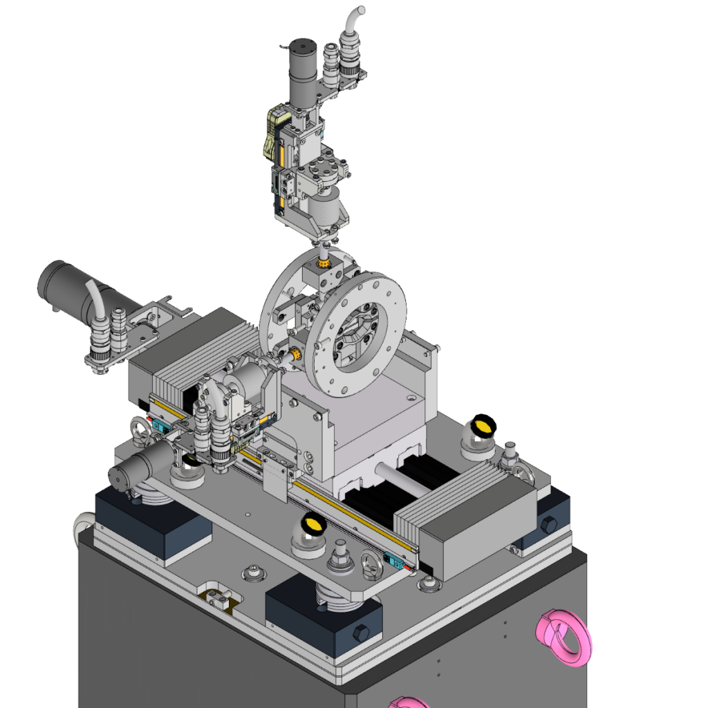 P359 - Exit slit unit for soft X-ray synchrotron radiation at Beamline I09 at Diamond Light Source, Didcot, United Kingdom - Bestec GmbH P359 - Exit slit unit for soft X-ray synchrotron radiation at Beamline I09 at Diamond Light Source, Didcot, United Kingdom - Bestec GmbH