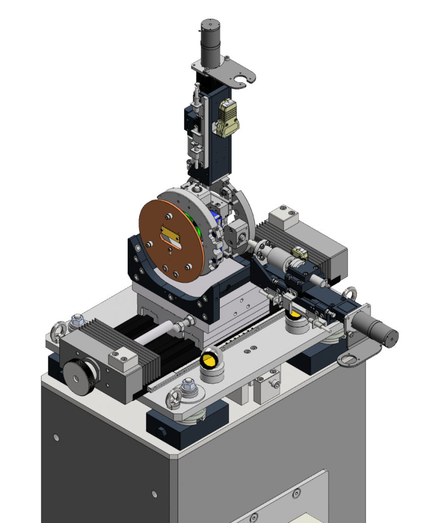 P393 -Slit unit - Bestec GmbH_02 P393 - Exit slit unit for soft X-ray synchrotron radiation at ESM beamline at synchrotron radiation source NSLS-II, USA - Bestec GmbH