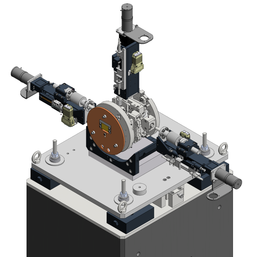 P424 - Slit unit - Bestec GmbH_02 P424 - Exit slit unit for soft X-ray synchrotron radiation at SIX beamline at synchrotron radiation source NSLS-II, USA, 2015 - Bestec GmbH